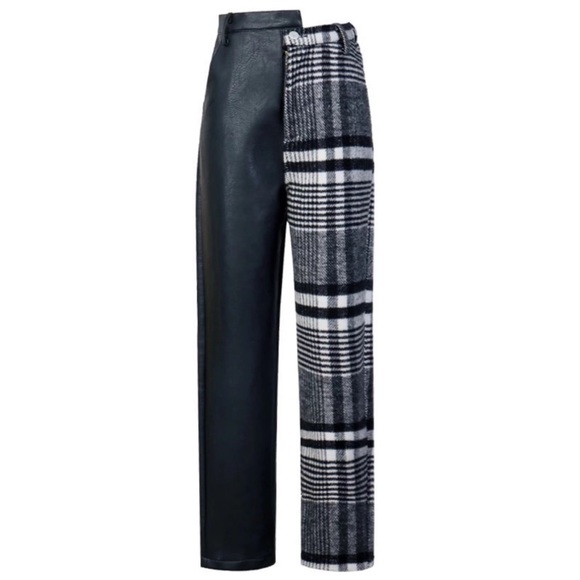 Annla Cashmere Vegan Leather Pants - Picture 3 of 10